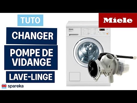 👉 Comment changer la pompe de vidange d’un lave-linge Miele | Tutoriel réparation Spareka