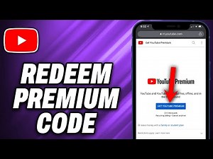 How To Redeem YouTube Premium Code