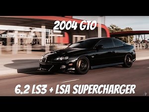 2004 GTO LS3 / LSA Supercharger swap, upgrades, 9 month journey post Genesis Coupe era
