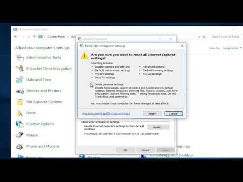 How To Repair/Reset Internet Explorer 11