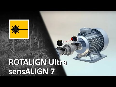 All-in-one laser machine alignment with ROTALIGN Ultra by PRUFTECHNIK