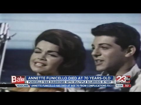 Annette Funicello dies at 70-years-old