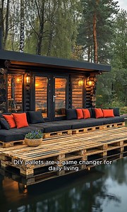 51K views · 2.8K reactions | Simple and beautiful 朗 | Log Cabin Ideas | Facebook