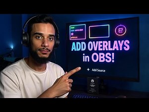 How to add overlays in obs using stream elements