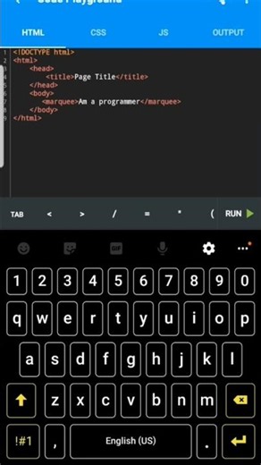 how to add marquee in html