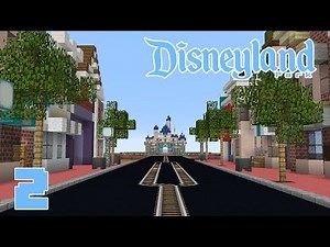 Minecraft Disneyland Megaproject Part 2 - The Castle!