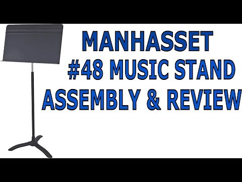 Manhasset #48 Music Stand Assembly & Review
