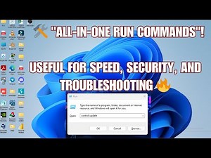 30 Windows RUN Commands to Speed Up, Clean, and Fix Your PC (Complete 2025 Guide!)"