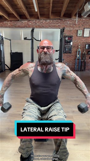 Lateral raises can be great for building wider shoulders, but one common movement can shift the tension away from your middle deltoids and into your traps. #LateralRaises #MiddleDelts #ShoulderWorkout #Deltoids #MuscleGrowth