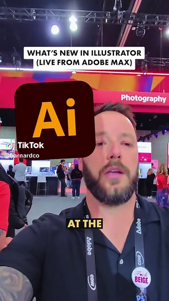 I got to play with the new Illustrator updates at @Adobe MAX. Here are four new features to try out… 1. Snap to tangents Hit the little magnet icon in the top right corner and you’ll see some new options in here. You can now align line endpoints precisely to curves by snapping them tangentially, creating smooth paths without manual adjustments. 2. Turntable Exploded View You’ve probably all seen turntable by now, where you can rotate a 2D vector object. But now there’s a new button called ‘Place