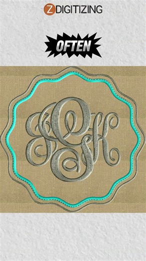 3 Tips for Clean Monogram Embroidery