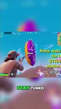 Fortnite Stranger Things: Dustin Challenge for a Dub! #shorts