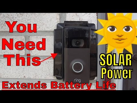 Ring Doorbell NO MORE CHARGING BATTERIES!