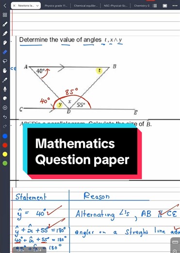 Parallel Lines & Alternating Angles: Grade 9–12 Mathematics Guide