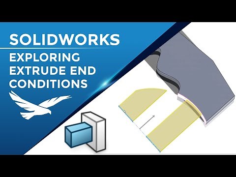 Extrude End Conditions in SOLIDWORKS