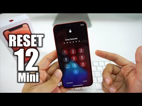 How To Reset & Restore your Apple iPhone 12 Mini - Factory Reset