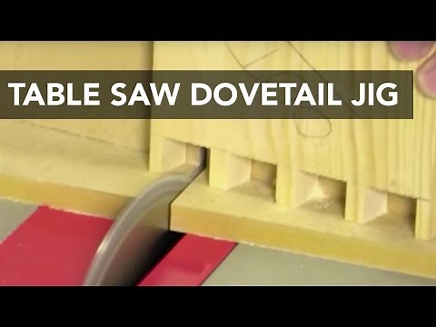 Table Saw Dovetail Jig