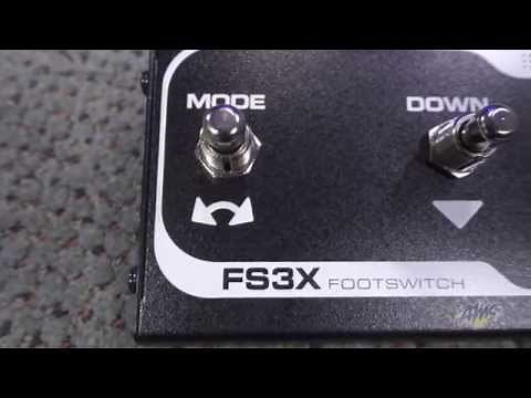 DigiTech FS3X 3 Button Expander Footswitch - Digitech FS3X