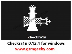 Checkra1n 0.12.4 for windows pc - GSM Geeky