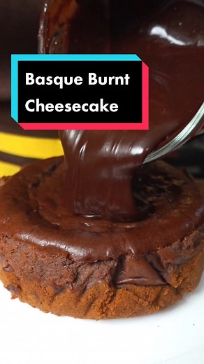 Basque Burnt Cheesecake with Graham Crust Recipe