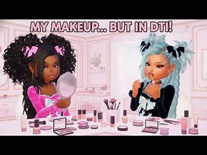 How to Recreate Your Real-Life Makeup in Roblox Dress to Impress!