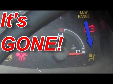 F150 Air bag light fix