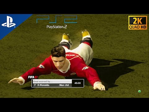 FIFA 07 - PS2 [HD] Gameplay