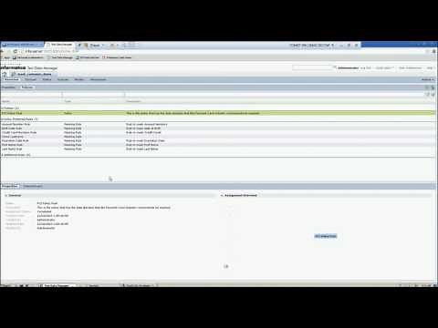 Informatica Test Data Management – Demo