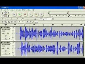 Separating Tracks in Audacity