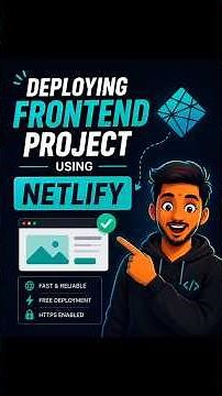 Deployment Using Netlify | CodingClash | #deployment #netlify #coding