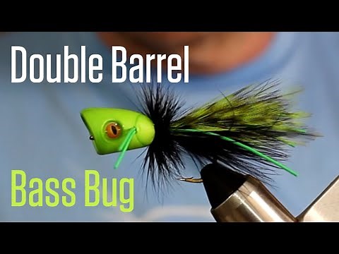 Fly Tying Tutorial: The Double Barrel Bass Bug
