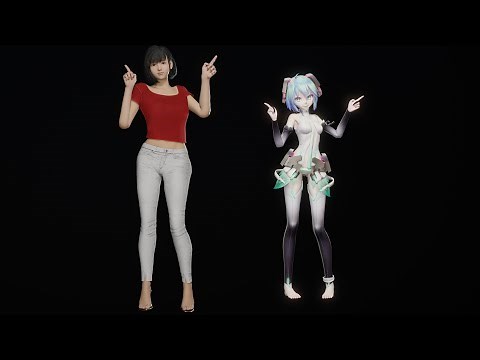 Blender addon Vmd Retarget Tutorial: Convert Motion From Mmd Model To Daz