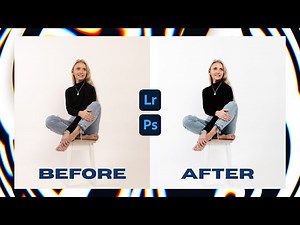 How To Edit Studio Portraits | Adobe Lightroom & Photoshop Tutorial