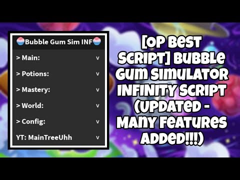 [OP Best Script] Bubble Gum Simulator INFINITY Script (Updated - Many Features Added!!!)