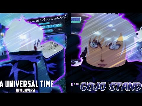 [Easy] How To Get Gojo In A Universal Time + Showcase (AUT)