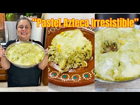 ✅ Pastel Azteca Fácil Y Delicioso/ Receta Mexicana Paso a Paso