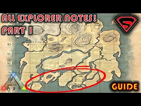 ARK SURVIVAL EVOLVED THE ISLAND ALL EXPLORER NOTES PART 1