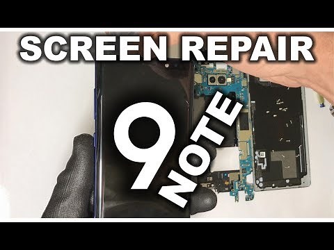 Samsung Galaxy Note 9 - How to Take Apart & Replace LCD Glass Screen
