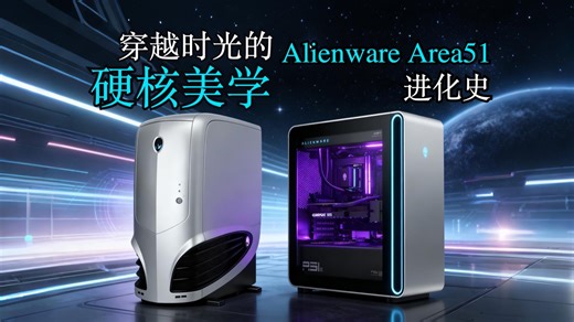 【圆子】穿越时光的硬核美学：Alienware外星人Area-51进化史