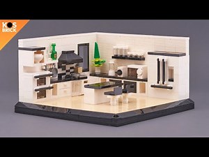 Lego Kitchen Room (Tutorial)