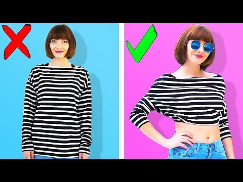 23 COOL CLOTHING HACKS