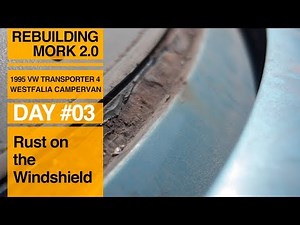 Rust on the Windshield. How we Repair it.