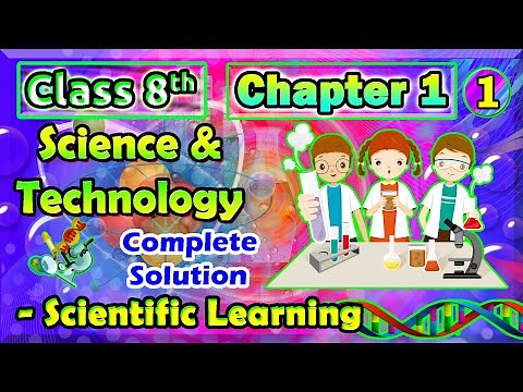 #1 Scientific Learning Class 8 | Class 8 Science Chapter 1 | Class 8 Science English Medium |