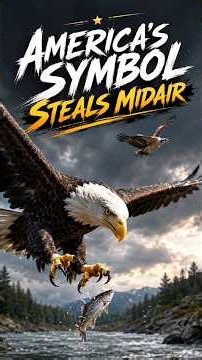 America's Sky Thief | The Bald Eagle That Steals Fish in Midair