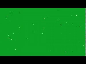 Particles - Green screen