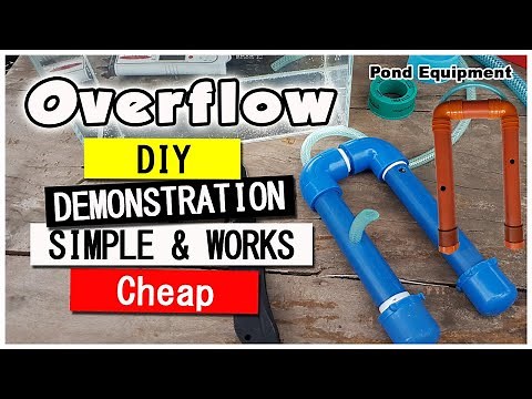 DIY Overflow for Aquarium Pond