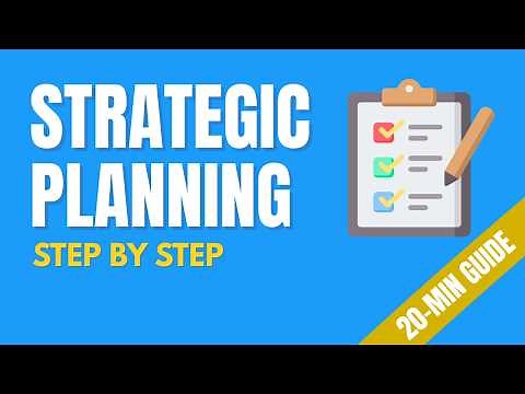 Strategic Planning: A Step-by-Step Guide That Works