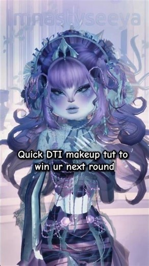 THE BEST ETHEREAL MAKEUP IN DTI TO MAKE EVERYONE JEALOUS #shorts #dti #roblox