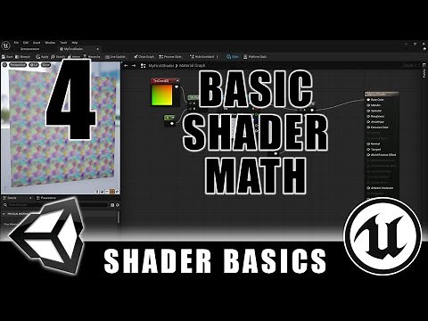 Basic Shader Math - Shader Graph Basics - Episode 4