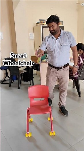 Smart Wheelchair Model Using Accelerometer | Arduino Project #arduino #robotics #shorts #youtube